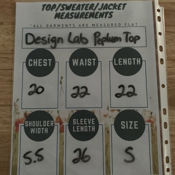 3/$30🛍 Design Lab Madras Plaid Faux Layered Top S - Picture 6 of 6